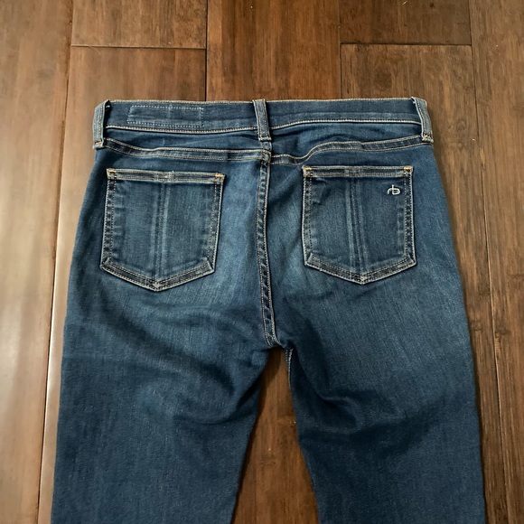 Rag & Bone Dark Wash Jeans Size 27 - Picture 6 of 6